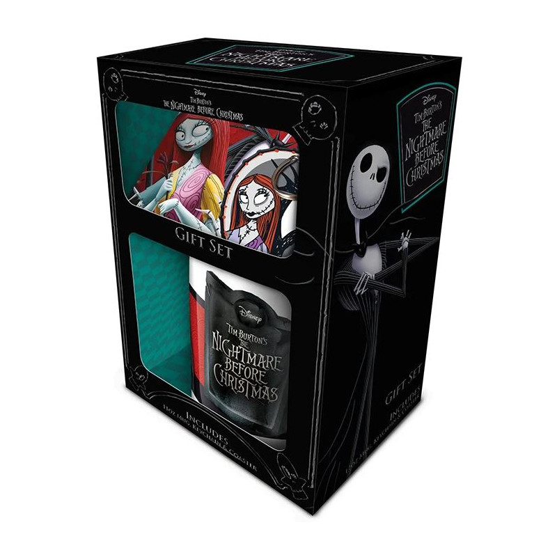 Set Mug Et Sous Verres Etrange Noël De Mr Jack - Disney