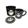 SET BOITE METAL MUG ET SOUS VERRE ETRANGE NOEL DE MONSIEUR JACK DISNEY