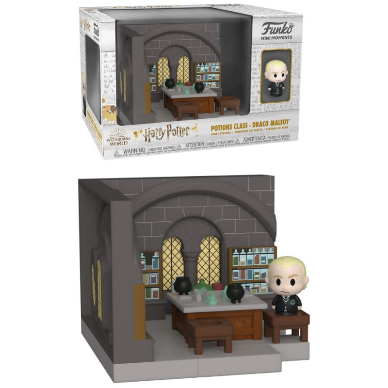 FIGURINE FUNKO POP MINI MOMENT DRAGO MALFOY HARRY POTTER