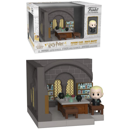 FIGURINE FUNKO POP MINI MOMENT DRAGO MALFOY HARRY POTTER