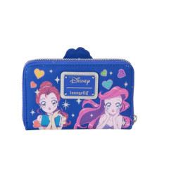 PORTEFEUILLE LOUNGEFLY LES PRINCESSES EFFET KAWAII DISNEY