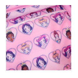 SAC A DOS LOUNGEFLY NYLON LES PRINCESSES EFFET KAWAII DISNEY