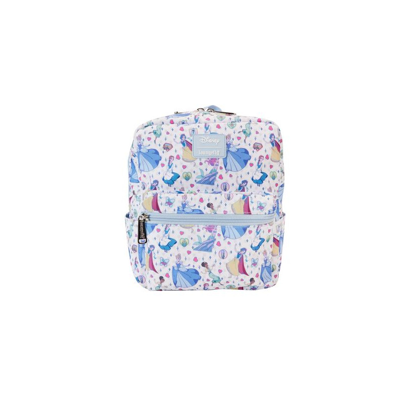 SAC A DOS LOUNGEFLY NYLON LES PRINCESSES EFFET KAWAII DISNEY