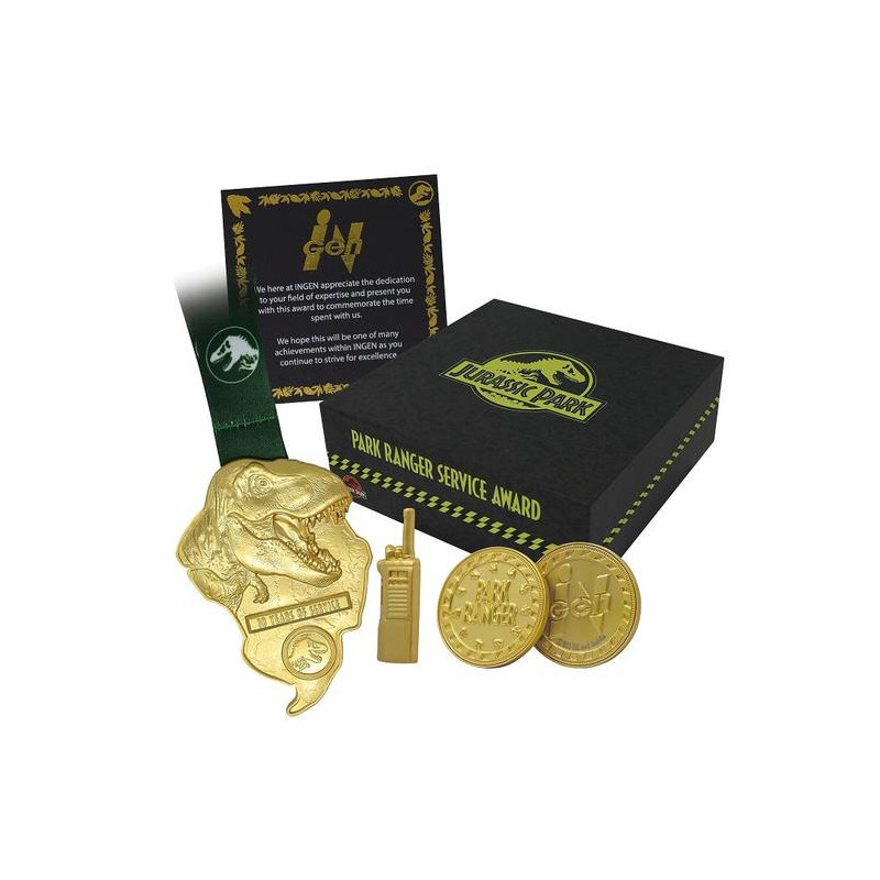 COFFRET PREMIUM JURASSIC PARK RANGER SERVICE ÉDITION LIMITÉE