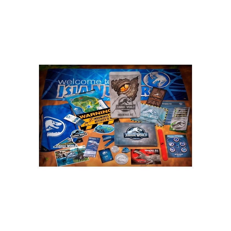 KIT JURASSIC WORLD INDOMINUS REX ÉDITION LIMITÉE