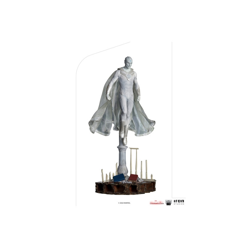 FIGURINE ART SCALE MARVEL WANDAVISION VISION BLANCHE EP. 9