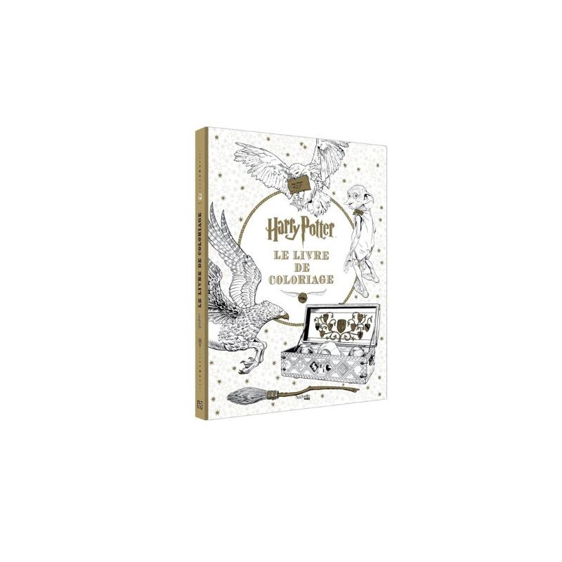 LIVRE DE COLORIAGE Harry potter le livre officiel