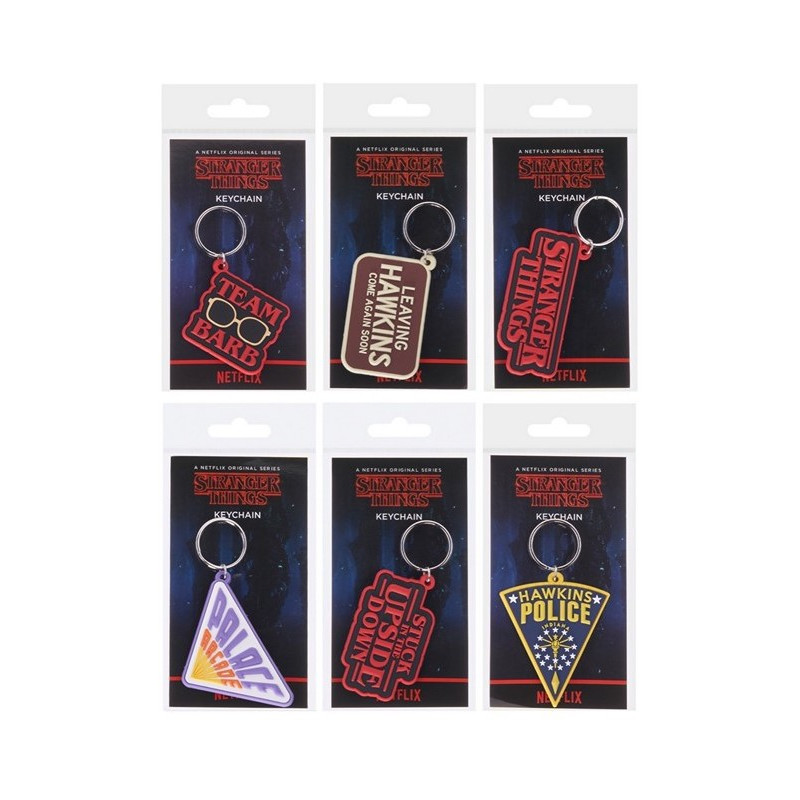 DISPLAY PORTE CLES STRANGER THINGS