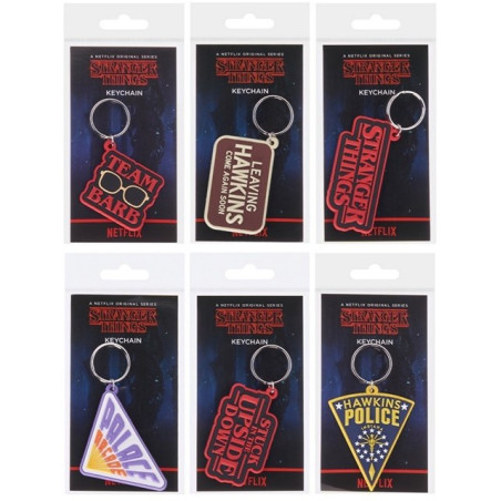 DISPLAY PORTE CLES STRANGER THINGS