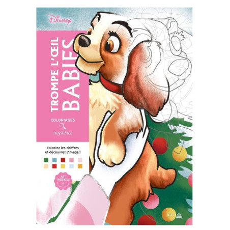 COLORIAGE Coloriages mystères Disney Trompe l'œil Babies