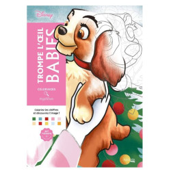 COLORIAGE Coloriages mystères Disney Trompe l'œil Babies