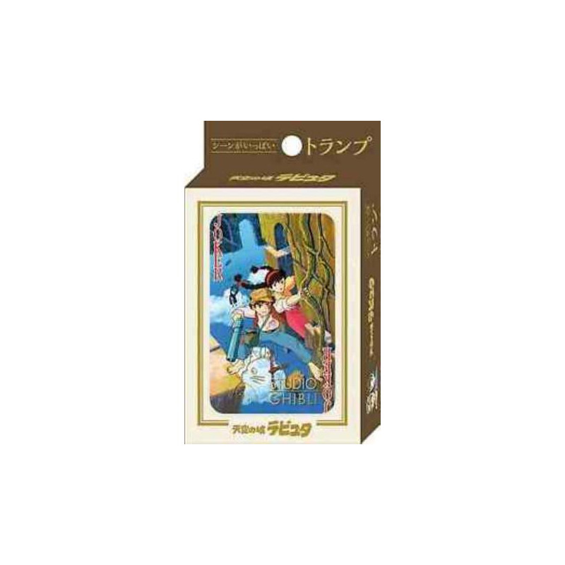 JEU DE CARTES A JOUER LE CHATEAU DANS LE CIEL STUDIO GHIBLI