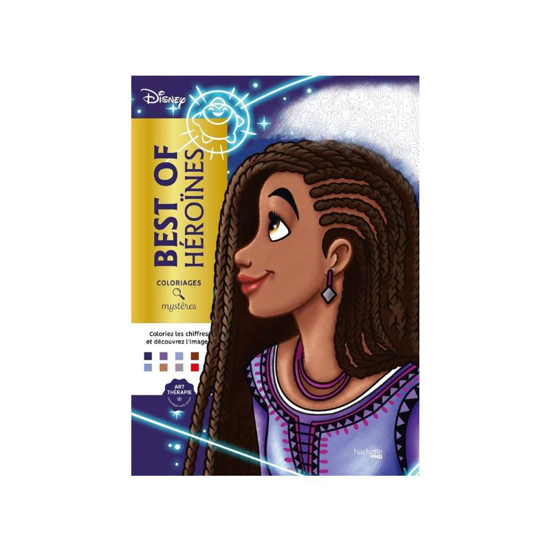 Coloriages mystères Disney Best of Héroïnes