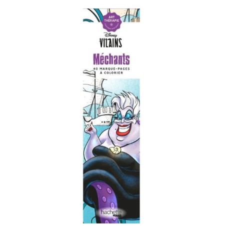 MARQUE-PAGES COLORIAGE MECHANTS DISNEY