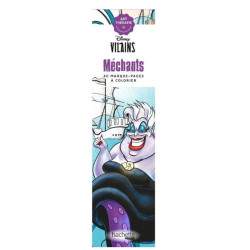 MARQUE-PAGES COLORIAGE MECHANTS DISNEY