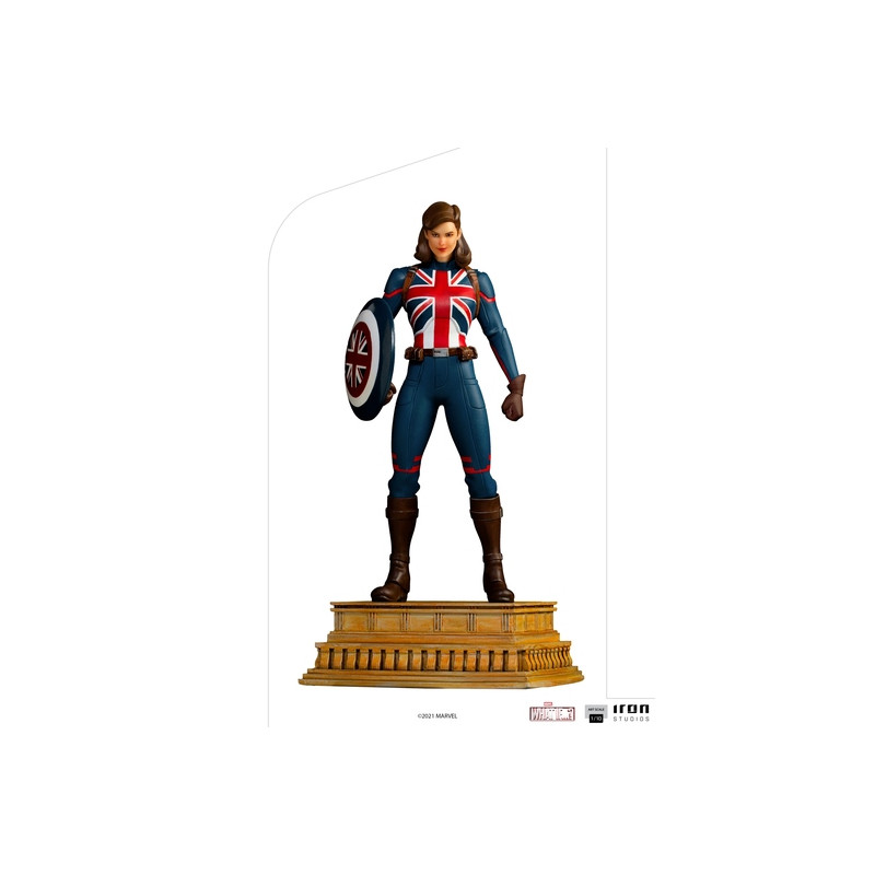 FIGURINE ART SCALE MARVEL WHAT IF CAPITAINE CARTER