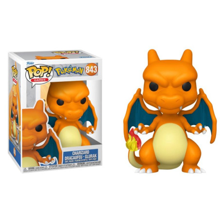 FIGURINE FUNKO POP DRACOFEU N°843 POKEMON