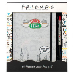 Ensemble carnet et stylo Friends