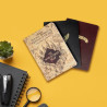 Carnet lot de 3 carnet carte du maraudeur Hedwige Hogwarts