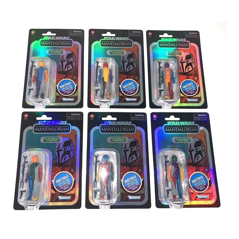 FIGURINE DISPLAY THE MANDOLORIAN RETRO KENNER STAR WARS