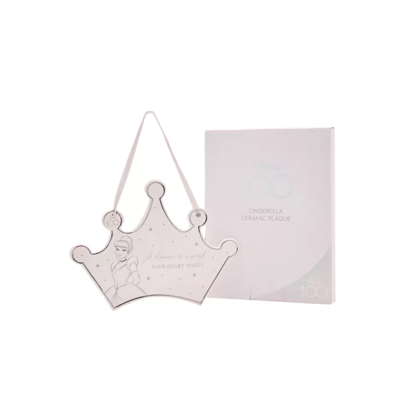 DISNEY - Cendrillon - Plaque Décorative en Céramique
