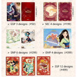 DISPLAY CARDFUN MULAN DISNEY