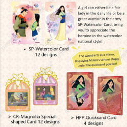 DISPLAY CARDFUN MULAN DISNEY