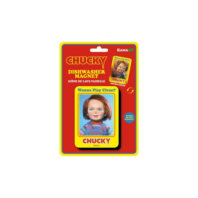 Aimant pour lave-vaisselle Chucky Clean Dirty