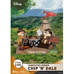 DISNEY - Tic & Tac - FIGURINE Diorama D-Stage Campsite Series