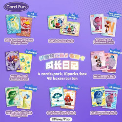 DISPLAY CARDFUN CARTE VICE VERSA 2 DISNEY PIXAR