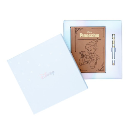 SET CARNET PREMIUM A5 AVEC STYLO DISNEY PINOCCHIO
