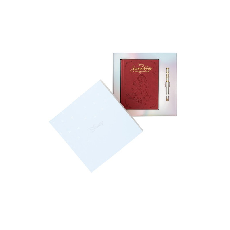 SET CARNET PREMIUM A5 AVEC STYLO DISNEY BLANCHE NEIGE