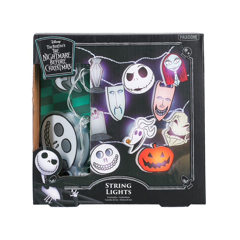 Personnages - Guirlande lumineuse 130cm ETRANGE NOEL DE MONSIEUR JACK DISNEY