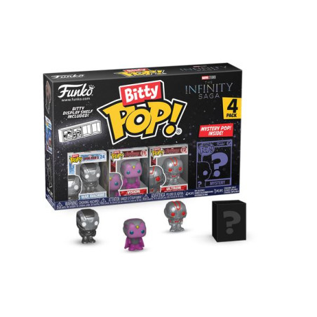 MARVEL - Bitty Pop 4 Pack 2.5cm - War machine