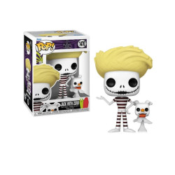 FIGURINE FUNKO POP & Buddy N° 1470 - Jack avec Zero (plage) ETRANGE NOEL DE MONSIEUR JACK DISNEY