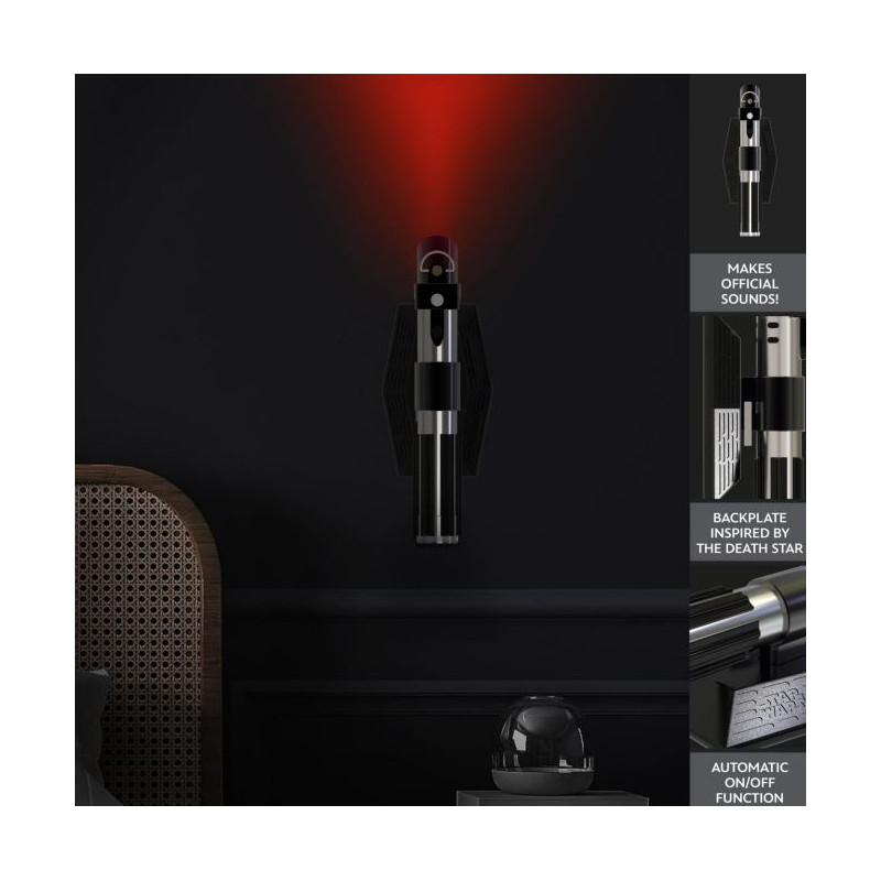 STAR WARS - Sabre Laser - Lampe Murale 28 x 9.1cm