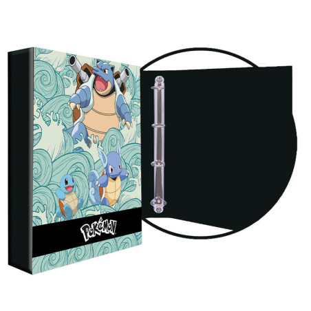 Classeur à anneaux A4 Carapuce Evolution Pokémon