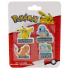 Lot de 4 gommes Strater - Pokémon
