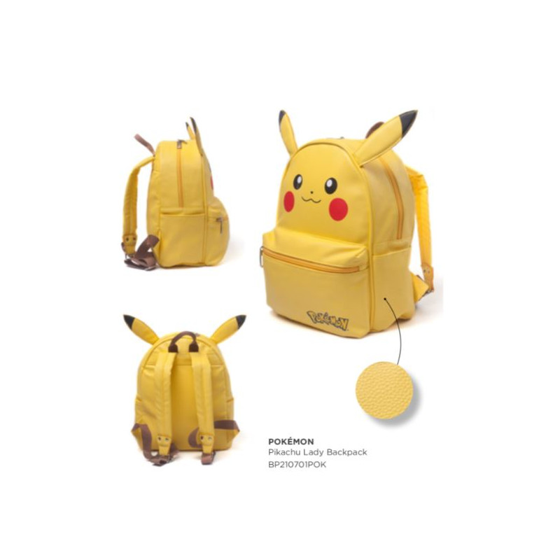 POKEMON - Pikachu - Heady - Mini Sac à dos