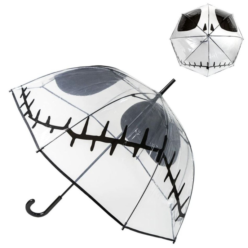 Parapluie Manuel Transparent L'ETRANGE NOEL de Mr JACK  DISNEY