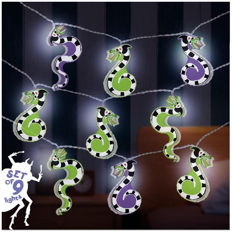 BEETLJUICE Vers de sables Guirlande lumineuse 130cm