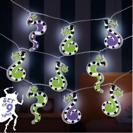BEETLJUICE Vers de sables Guirlande lumineuse 130cm
