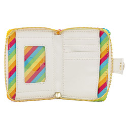 Portefeuille loungefly minnie rainbow disney