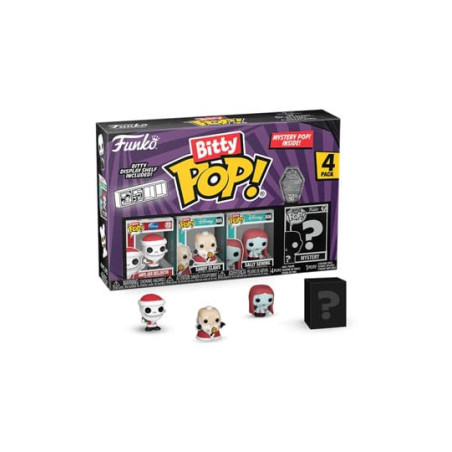 BITTY POP PACK 4 FIGURINES ETRANGE NOEL DE MONSIEUR JACK DISNEY