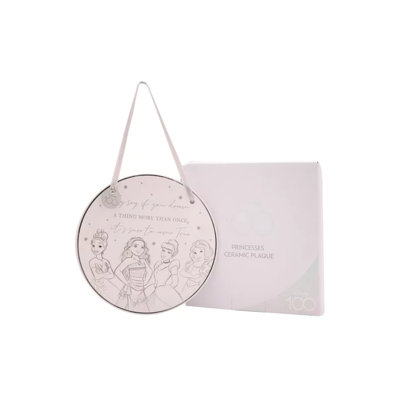 PRINCESSES Plaque Décorative en Céramique DISNEY