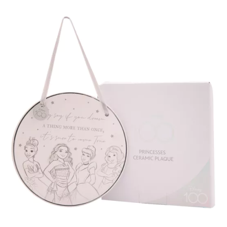 PRINCESSES Plaque Décorative en Céramique DISNEY