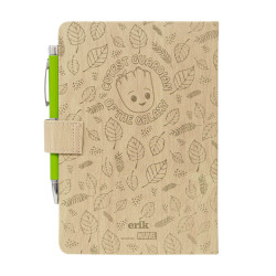 CARNET PREMIUM A5 AVEC STYLO PROJECTEUR MARVEL GROOT
