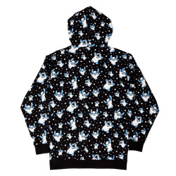 SWEAT LOUNGEFLY HOODIE STITCH HALLOWEEN DISNEY TAILLE S