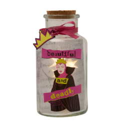 Lanterne Lumineuse VILLAINS Reine Sorcière Disney