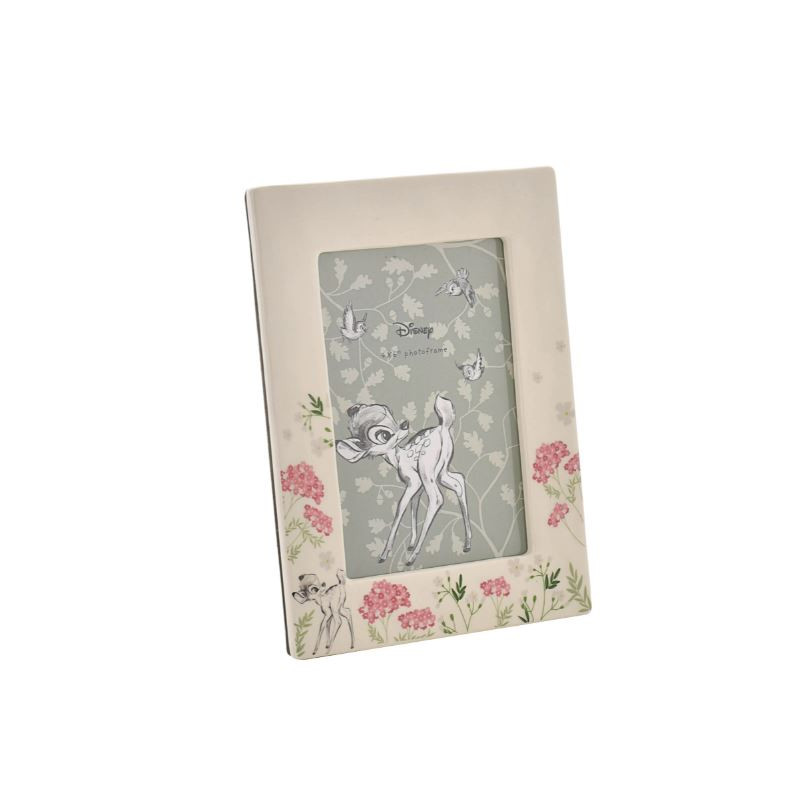 DISNEY Forest Bambi - Roses - Cadre Photo